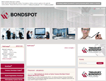 Tablet Screenshot of bondspot.pl